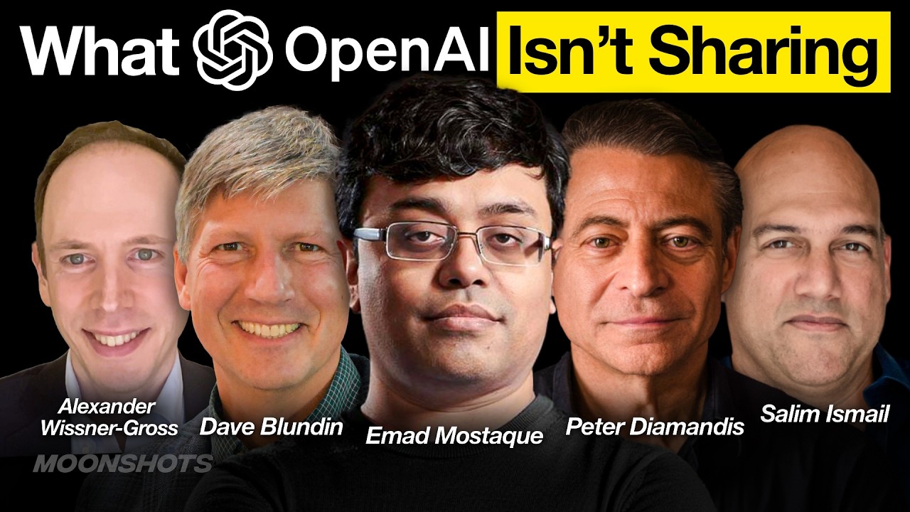 EP #186 AI Insiders Breakdown the GPT-5 Update & What it Means for the AI Race w/ Emad Mostaque, Alex Wissner-Gross, Dave Blundin & Salim Ismail
