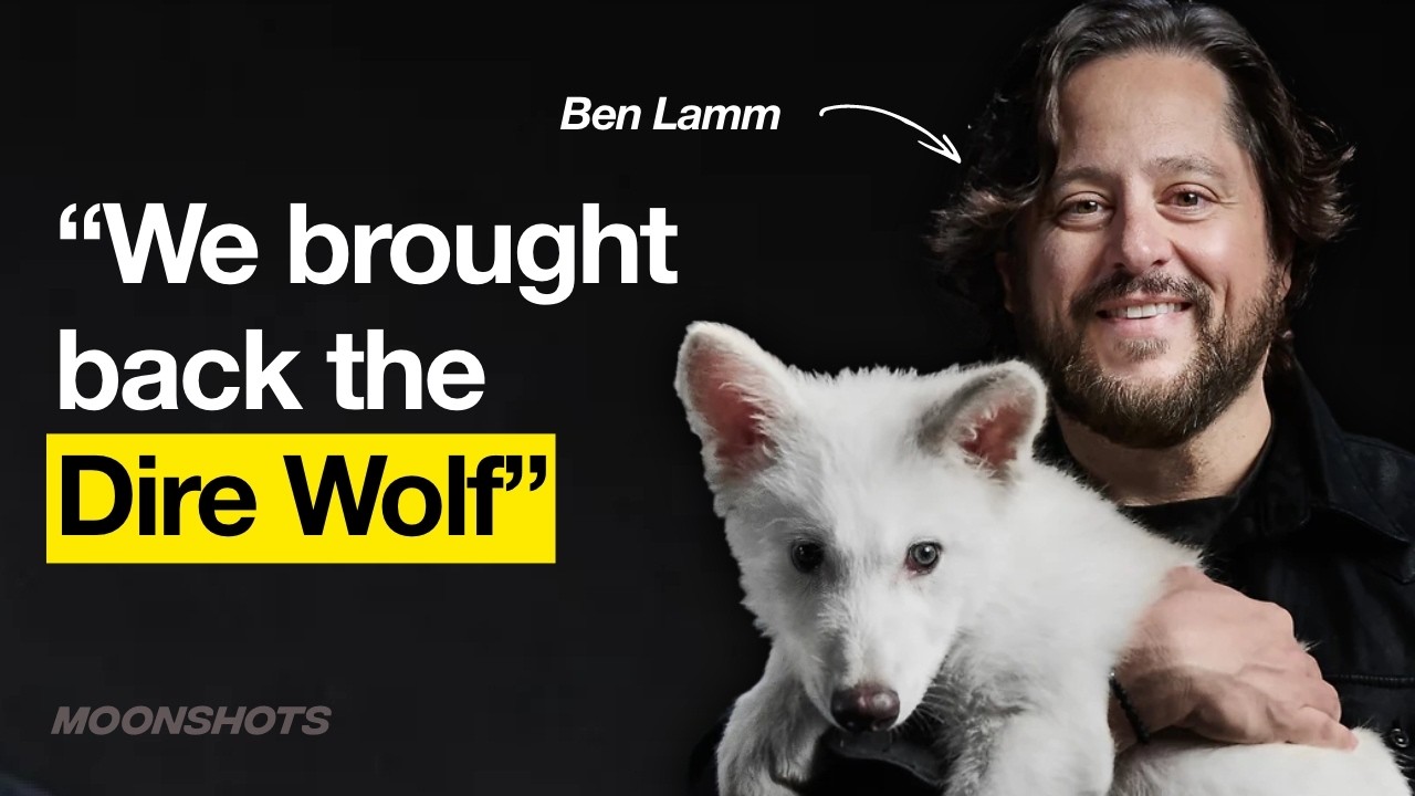 EP #165 Why This Billionaire Is Bringing Back the Dire Wolf, Woolly Mammoth & More w/ Ben Lamm & Salim Ismail