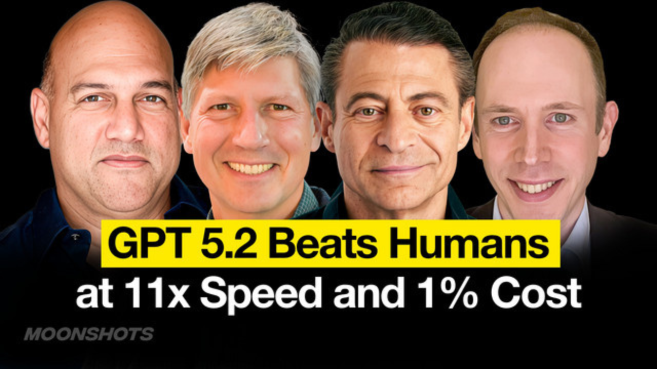 EP #215 GPT 5.2 Release, Corporate Collapse in 2026, and $1.1M Job Loss w/ Alexander Wissner-Gross, Salim Ismail & Dave Blundin